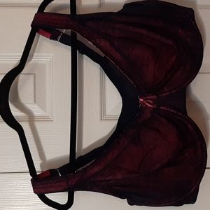 Cacique 44G navy and pink bra
